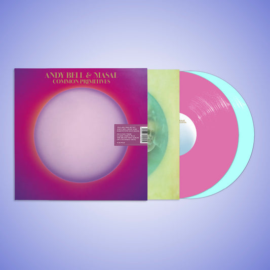 Andy Bell & Masal - Common Primitives [Transparent Blue / Violet 2LP]