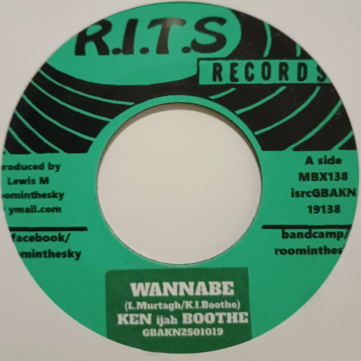 Ken Ijah Boothe - Wannabe [7" Vinyl]