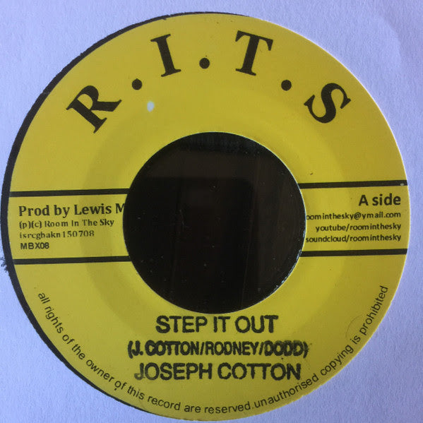 Joseph Cotton / Lidj Jahnoy - Step it Out / Peace N' Love [7" Vinyl]