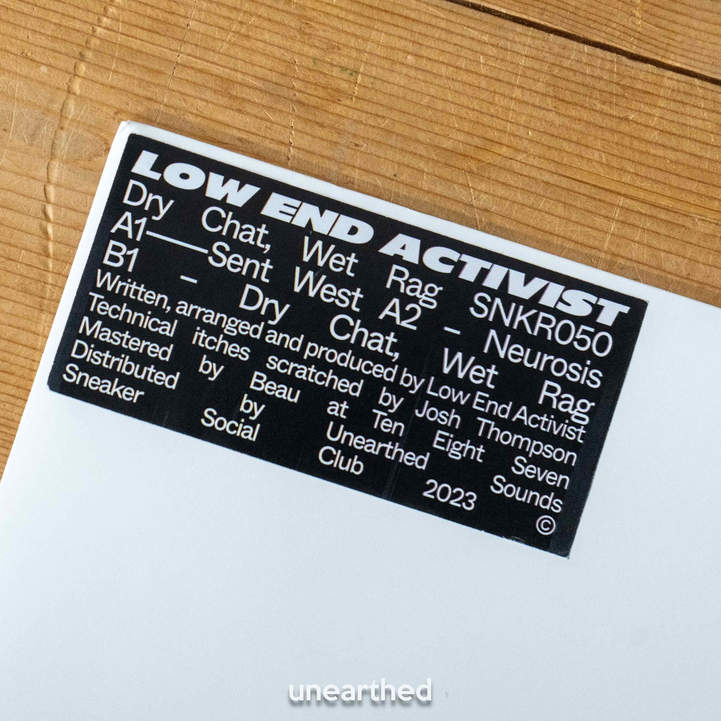 Low End Activist - Dry Chat, Wet Rag