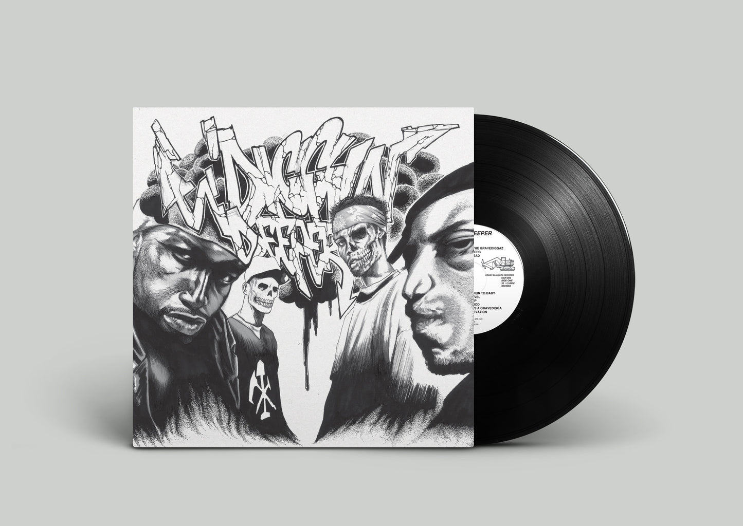 Krash Slaughta - Diggin' Deeper [Black Vinyl]