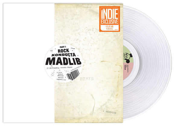 MADLIB - ROCK KONDUCTA PT. 1 [Clear Vinyl]