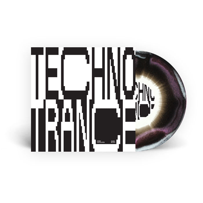 Armin Van Buuren & Adam Beyer / D-Shake - Techno Trance / No Mercy [Tri-colour Black White & Pink effect vinyl]
