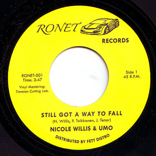Nicole Willis & Umo - Still Got A Way To Fall [7" Vinyl]