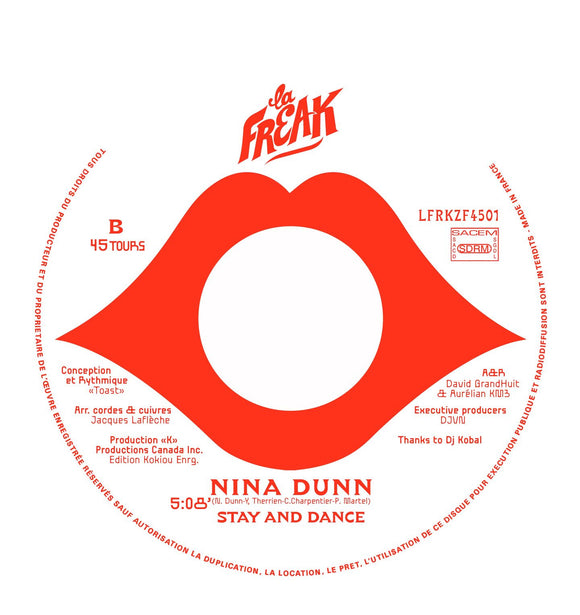 Nina Dunn - If You Want My Love / Stay And Dance