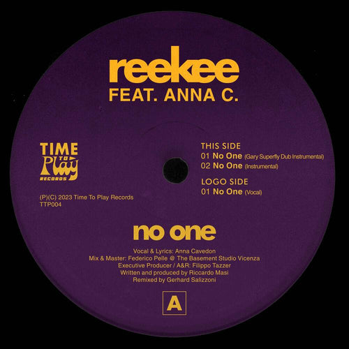 Reekee - No One (feat. Anna C.) (incl. Gary Superfly Remix)
