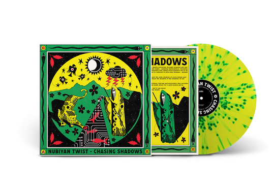 Nubiyan Twist - Chasing Shadows [yellow and green splatter]