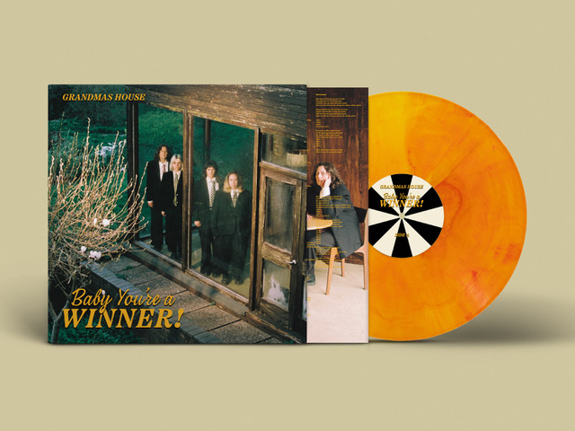 Grandmas House - Baby You’re A Winner [yellow red marble coloured vinyl]