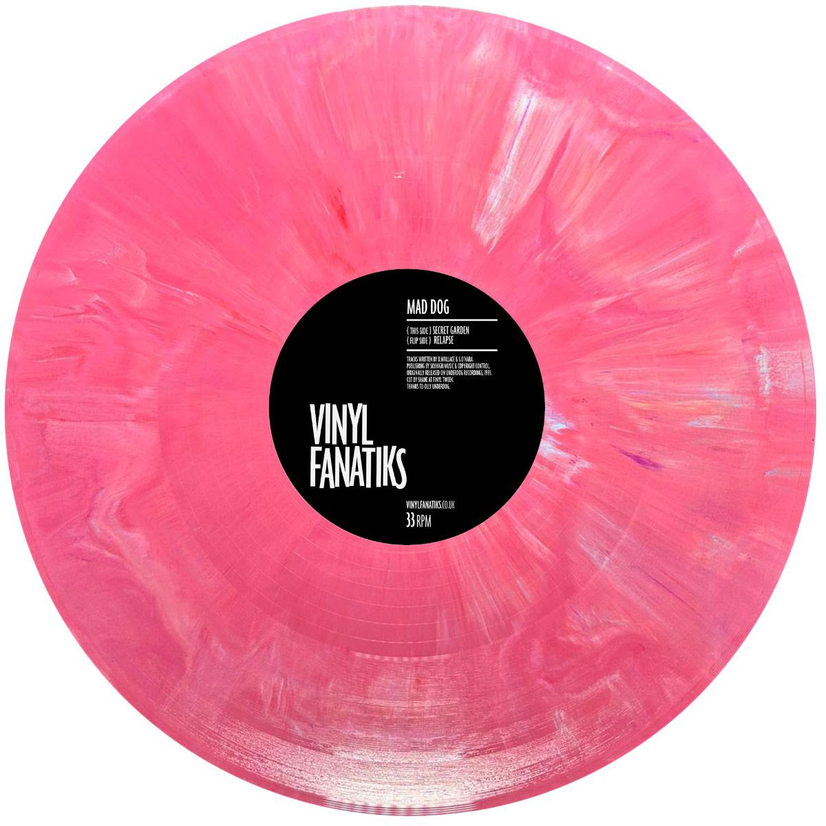 Mad Dog - Secret Garden / Relapse [180g Pink Marbled Vinyl]