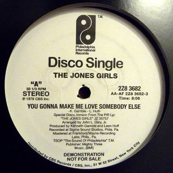 Jones Girls - You Gonna Make Me Love / Nights Over Egypt