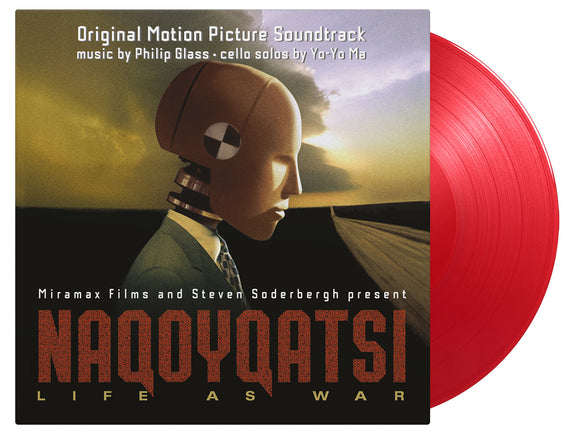 Philip Glass ft Yo Yo Ma - Naqoyqatsi (2LP Red Coloured)