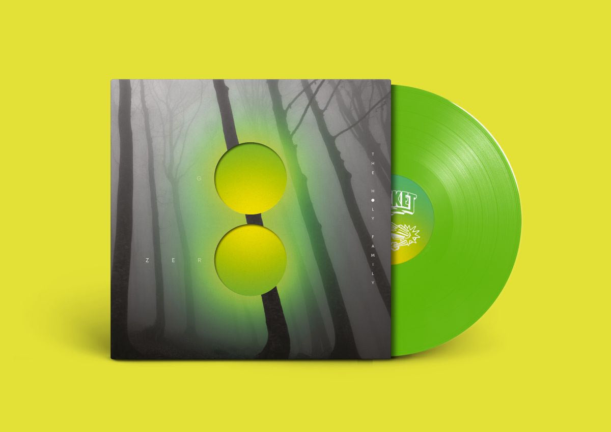 The Holy Family - Go Zero [LP Transparent Green Vinyl in Diecut Sleeve]