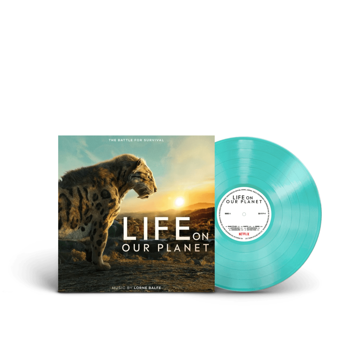Lorne Balfe - Life On Our Planet [Translucent Sea Blue Vinyl]