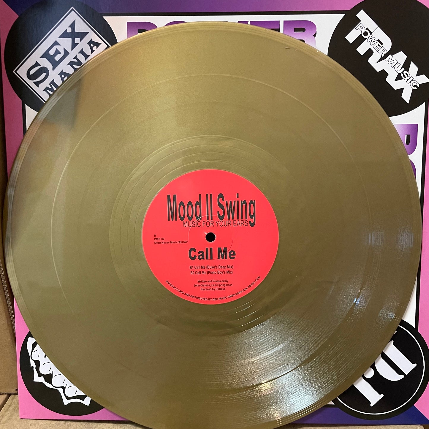 Mood ll Swing - Move Me w/ DJ Duke RMXS [Gold Vinyl]