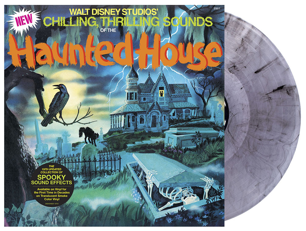 WALT DISNEY STUDIOS PRESENTS - CHILLING, THRILLING SOUNDS OF THE HAUNTED HOUSE [Translucent Smoke Vinyl]