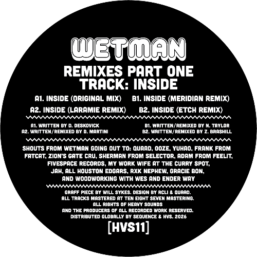 Wetman - Remixes Part 1