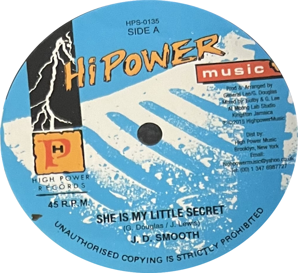 JD Smooth - She Is My Little Secret [7" Vinyl]