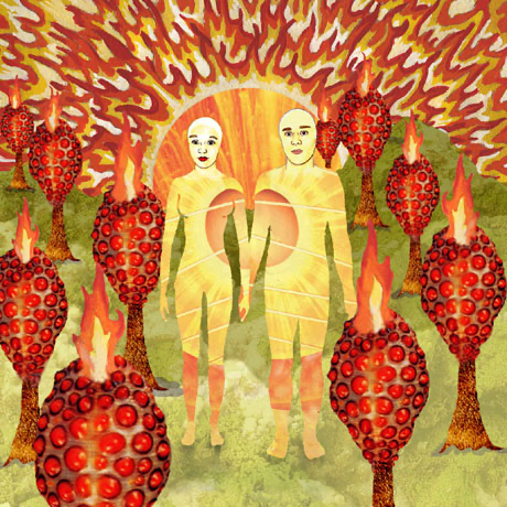 Of Montreal - The Sunlandic Twins [Orange & red swirl vinyl]
