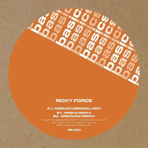 Ricky Force - MDrum w/ Friske & Gremlinz Remixes
