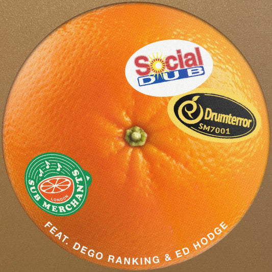 Drumterror - Social Dub ft. Dego Ranking & Ed Hodge [7" Vinyl]