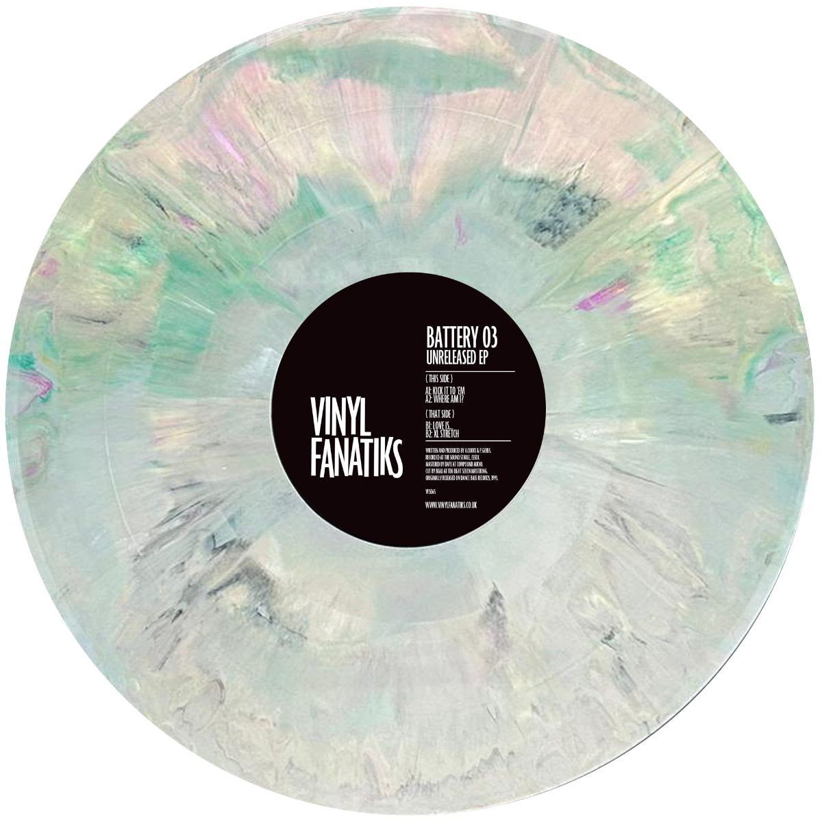 Battery 03 - Unreleased EP [Marbled Vinyl]