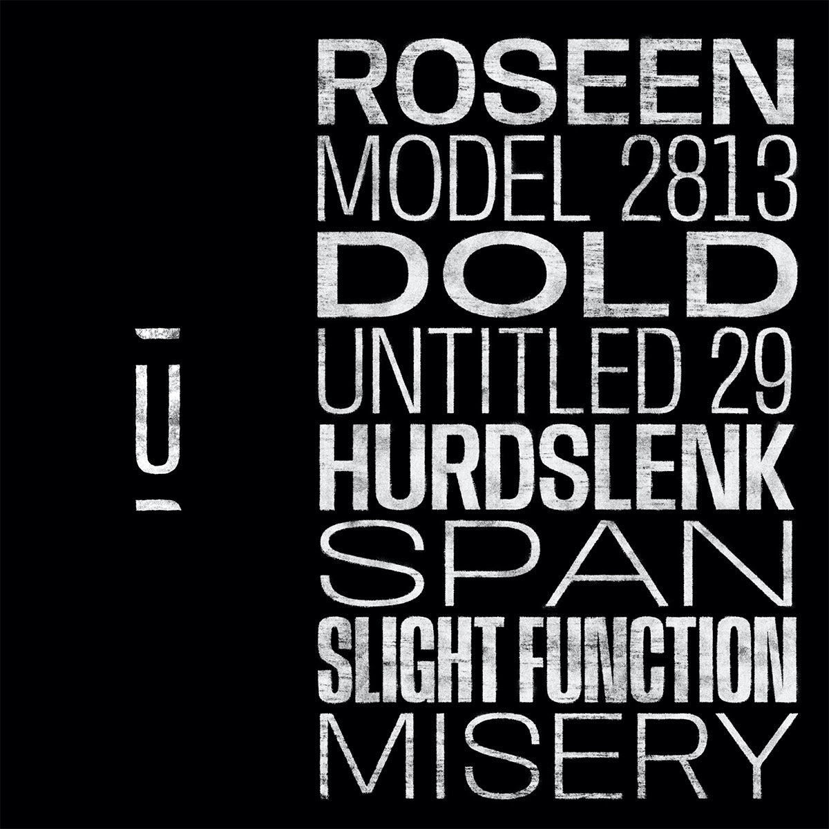 Various Artists - Unterwegs VII [Stickered sleeve / sticker insert]