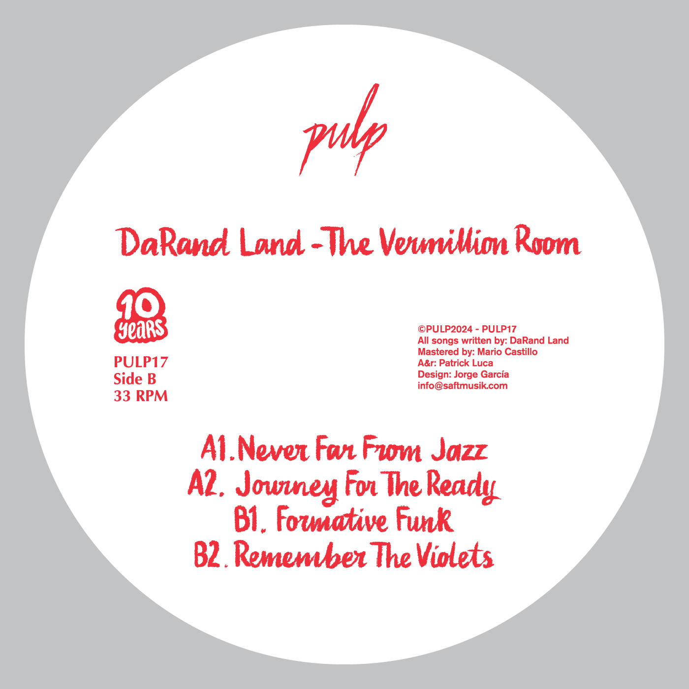 DaRand Land - The Vermillion Room