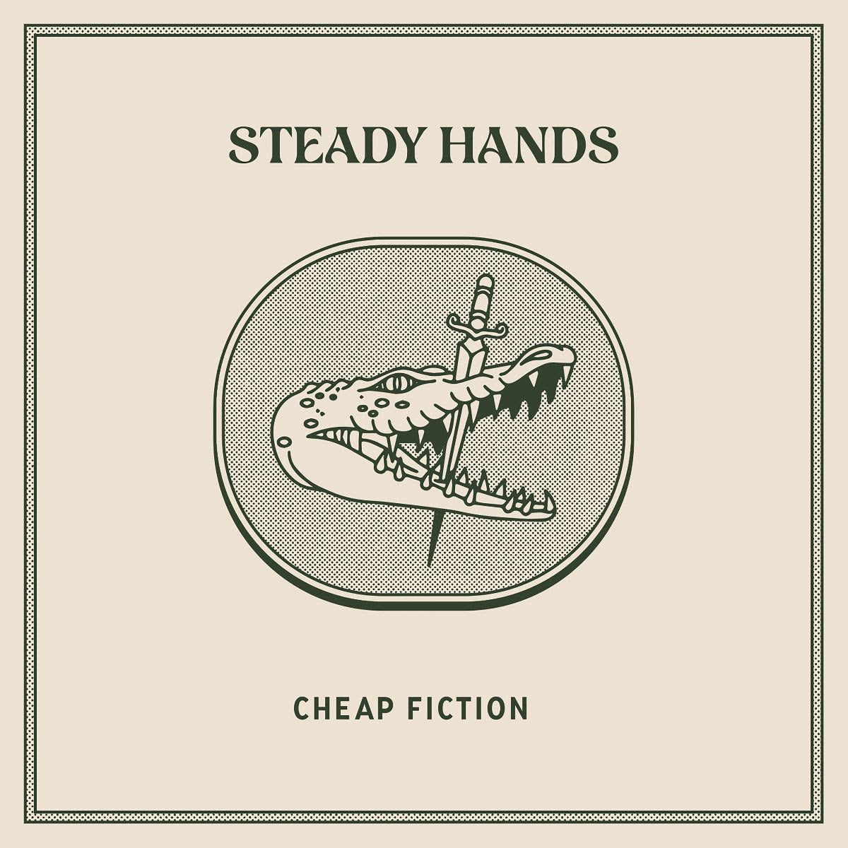 Steady Hands - Cheap Fiction [Electric Blue Coloured Vinyl]