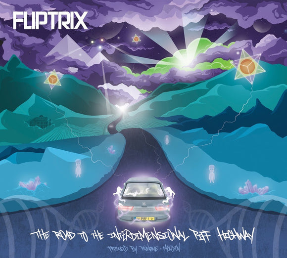 Fliptrix – The Road To The Interdimensional Piff Highway [Blue Vinyl]