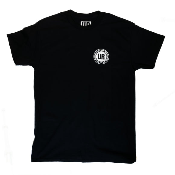 Underground Resistance 'Workers' Tee Shirts - Black with white print on Gildan Ultra Cotton Shirt [Large]