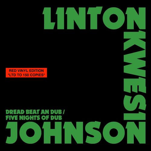 Linton Kwesi Johnson - Dread Beat an Dub / Five Nights Of Dub [Red 10" Vinyl Edition]