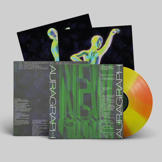 AURAGRAPH - New Standard [Yellow & Orange Spinner Vinyl]