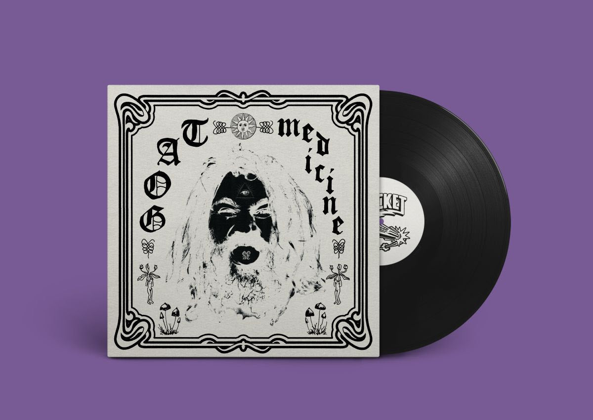 Goat - Medicine [Black Trip Colour Vinyl]