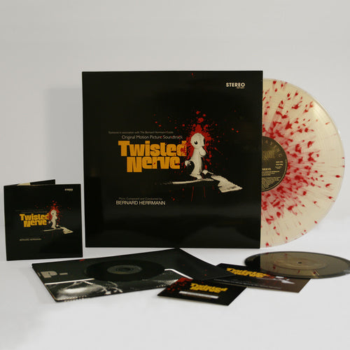 Bernard Herrmann - Twisted Nerve (Super Deluxe Edition) [Transparent “Blood-spattered” Coloured Vinyl+CD+7”]