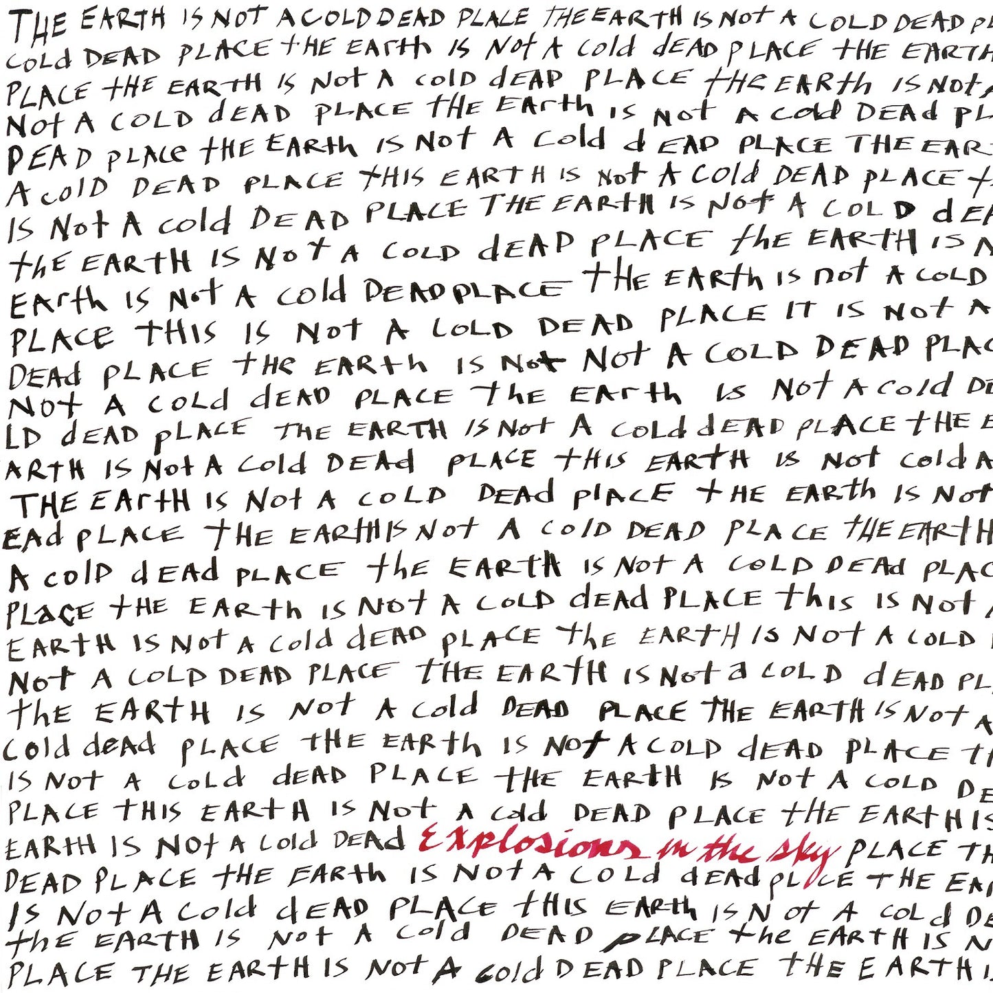 Explosions in the Sky - The Earth Is Not A Cold Dead Place [Opaque Red Vinyl]