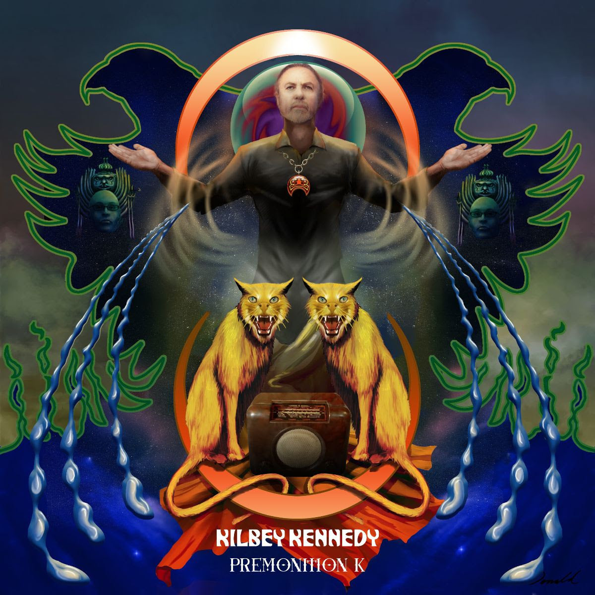 Kilbey Kennedy - Premonition ‘K’ [Orange Vinyl]