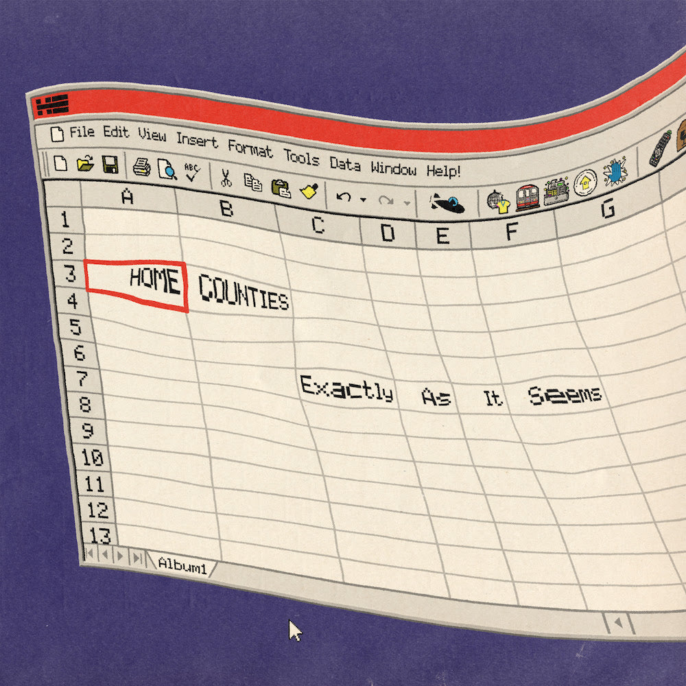 Home Counties - Exactly As It Seems [Mustard Coloured Vinyl]