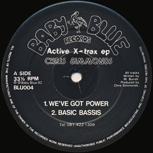 Chris Simmonds – Active X-Trax EP