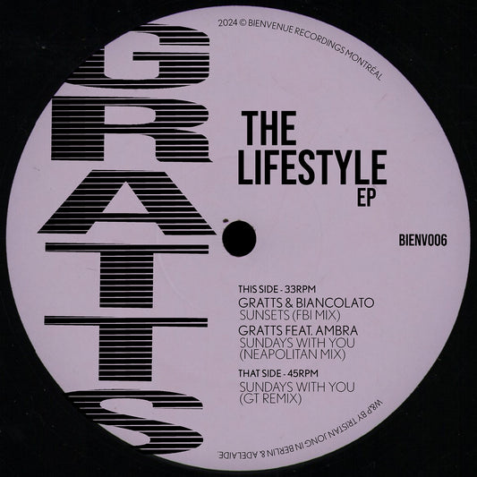 Gratts - The Lifestyle EP w/ Gene Tellem Remix
