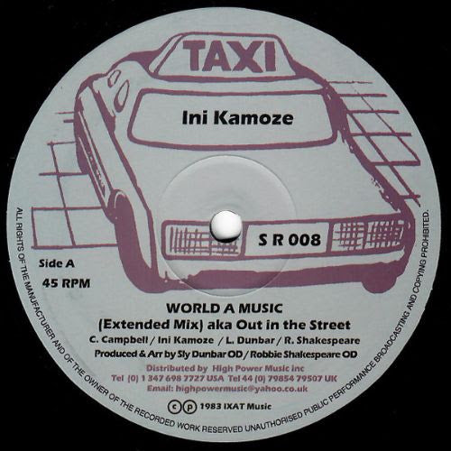 Ini Kamoze – World A Music