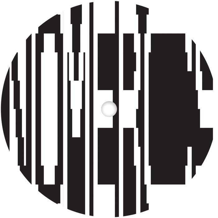 Armin Van Buuren & Adam Beyer / D-Shake - Techno Trance / No Mercy [Tri-colour Black White & Pink effect vinyl]