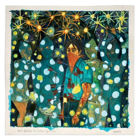 Will Butler + Sister Squares - Will Butler + Sister Squares [Blue Swirl Vinyl]