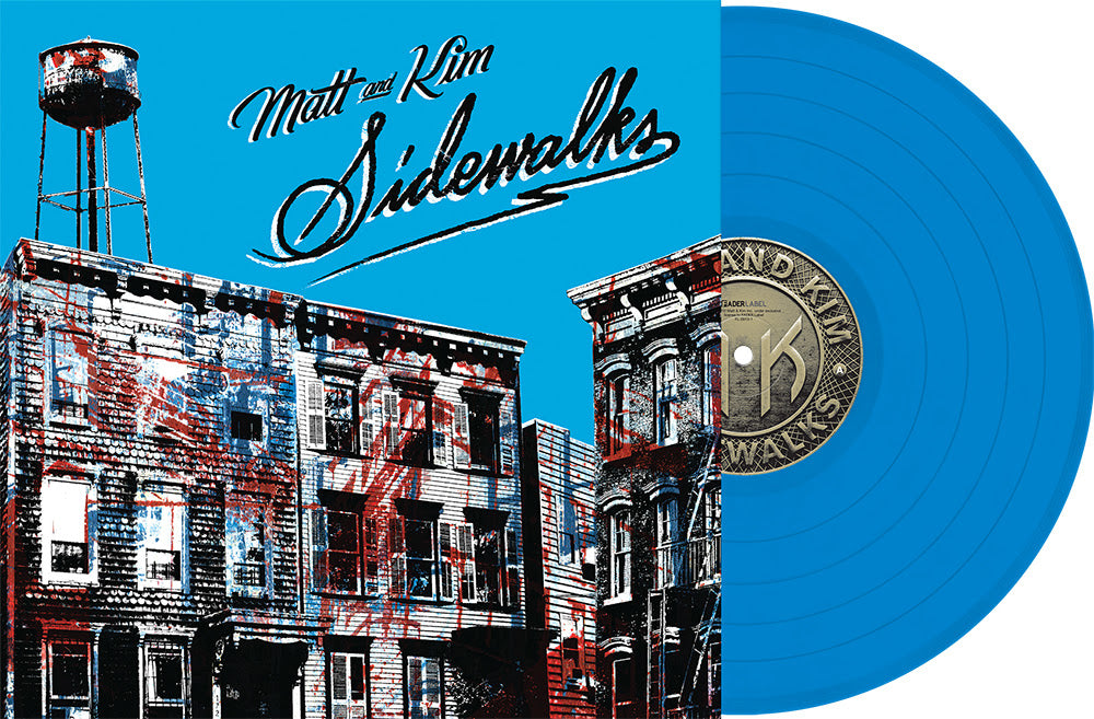 MATT & KIM - SIDEWALKS [Blue Vinyl]