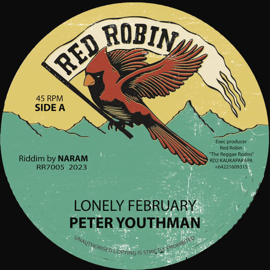 Peter Youthman & Naram - Lonely February [7" Vinyl]