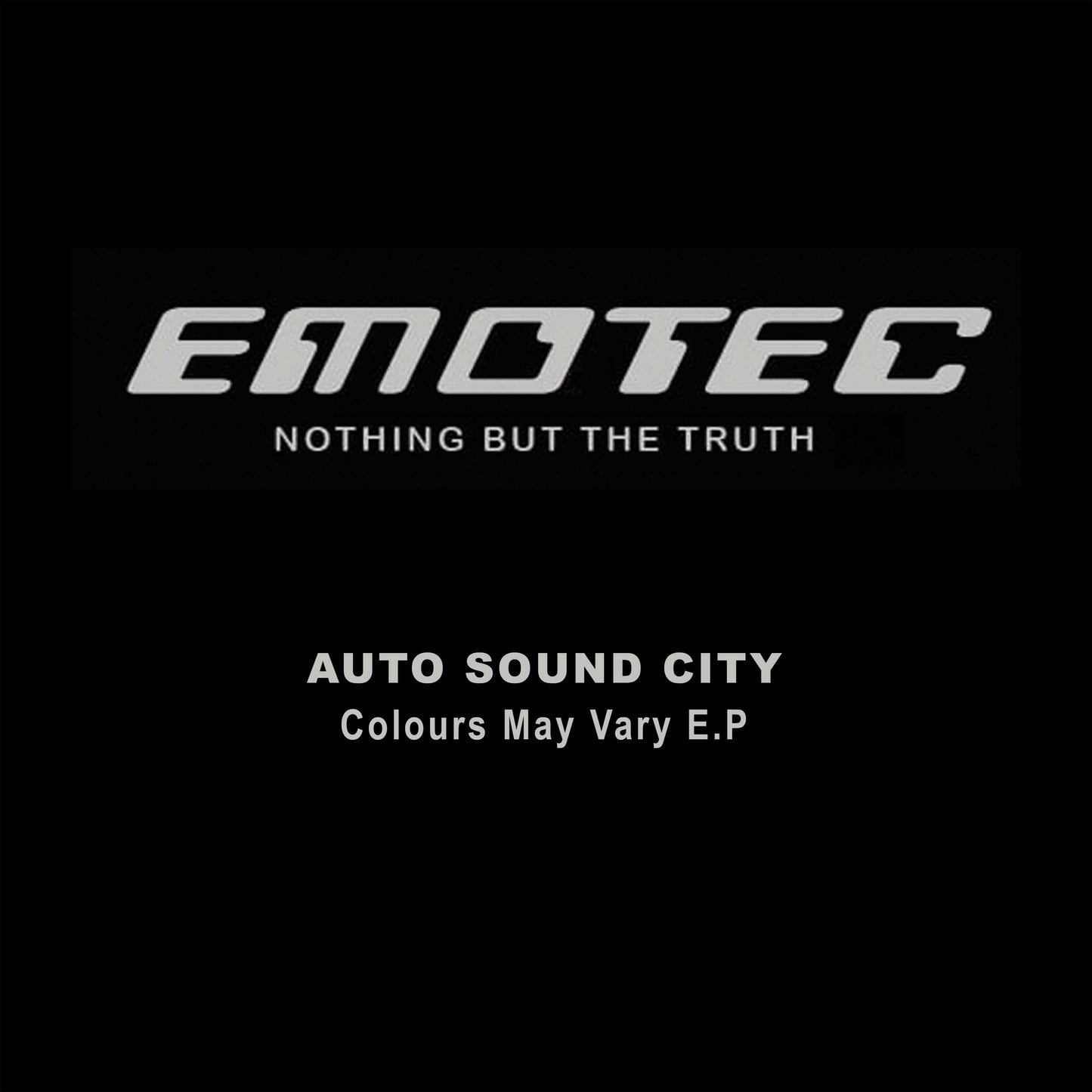Auto Sound City - Colours May Vary EP