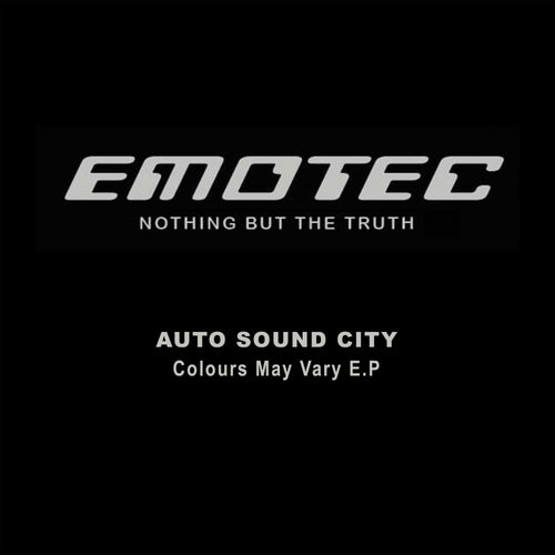Auto Sound City - Colours May Vary EP