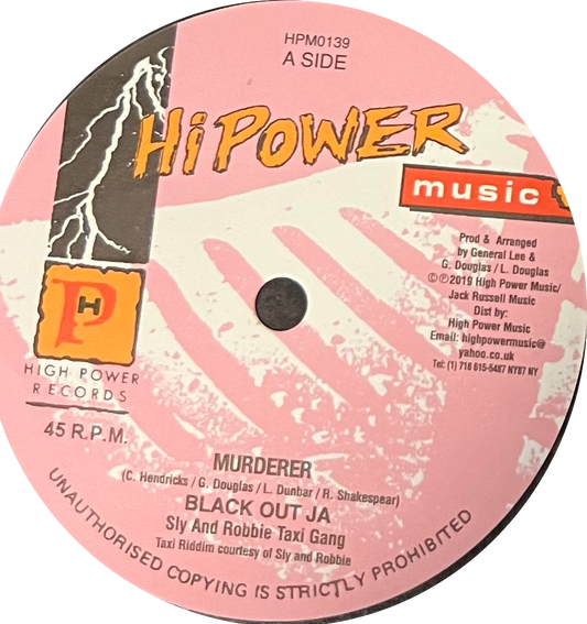 Black Out JA - Murderer [7" Vinyl]