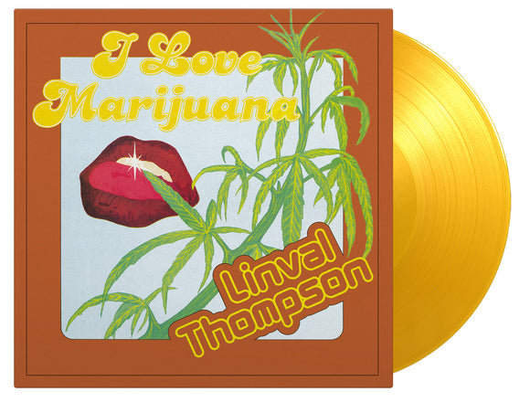 Linval Thompson - I Love Marijuana (1LP Yellow Coloured)