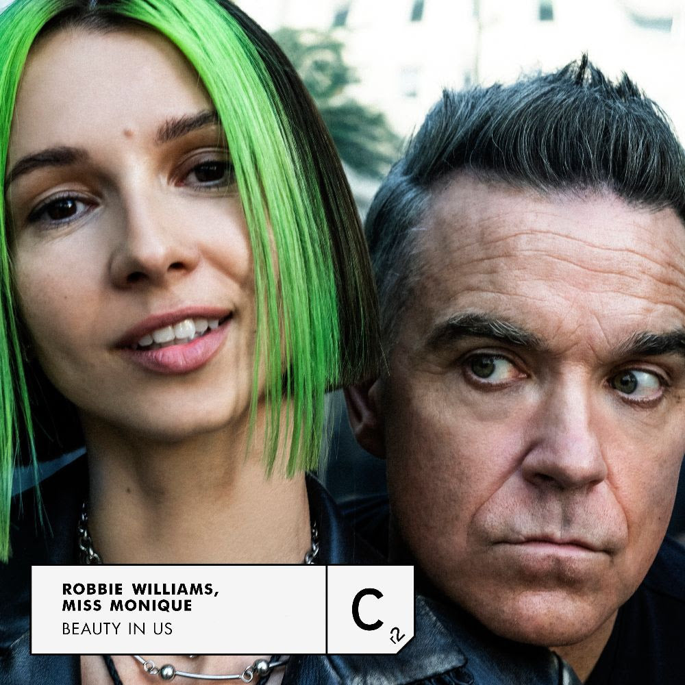 Robbie Williams, Miss Monique - Beauty In Us [Translucent Neon Green vinyl]