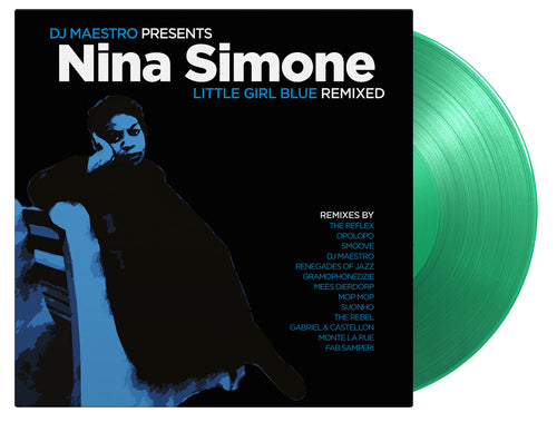 Nina Simone and DJ Maestro - Little Girl Blue Remixed (2LP Green Coloured)